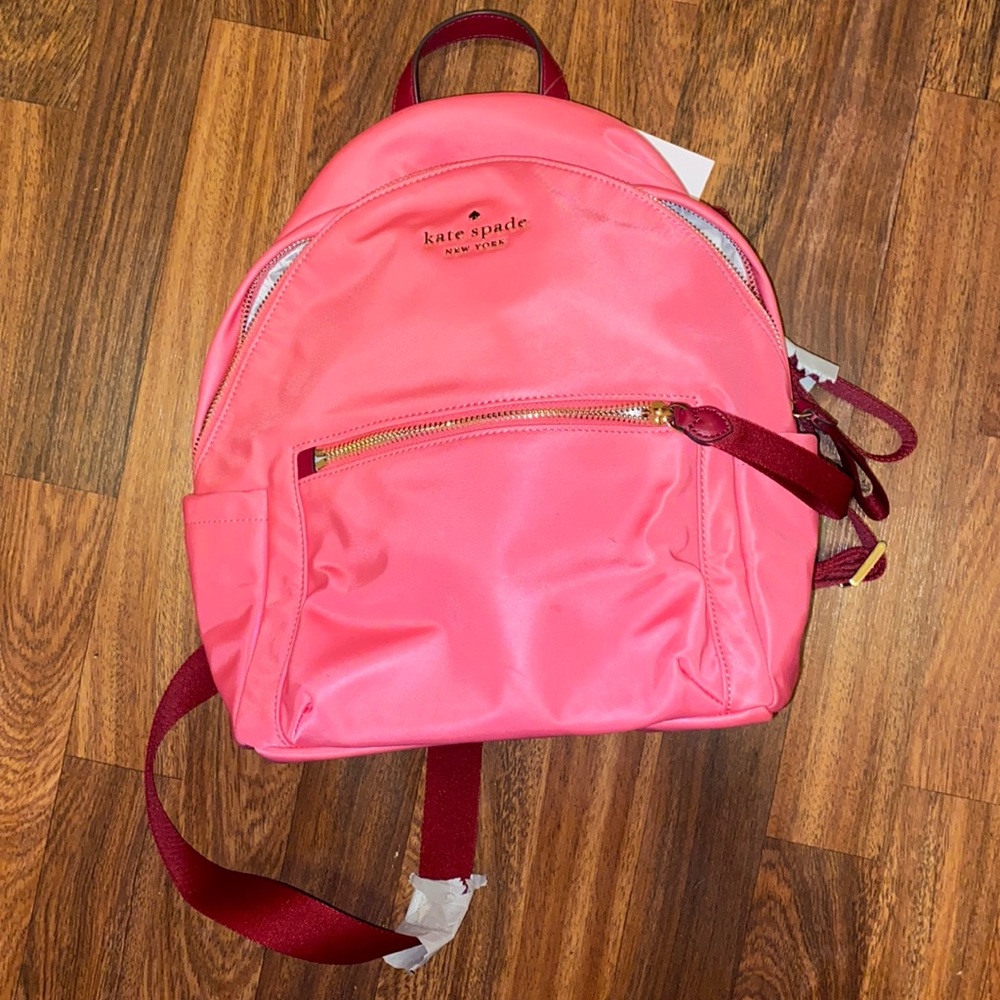Pink Kate spade backpack